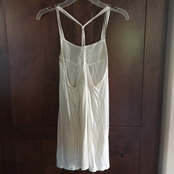 Express white beaded tank top - Picture 2 of 2